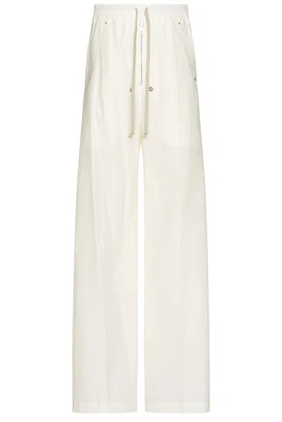 Rick Owens X Moncler Belas Pants In Milk