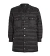 Rick Owens X Moncler Down Puffer Jacket In Black