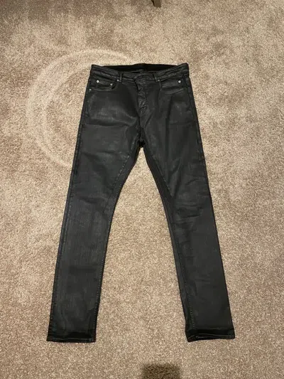 Pre-owned Rick Owens X Rick Owens Drkshdw Black Wax Rick Owens Drkshdw Detroit Cut