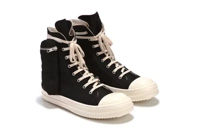 Pre-owned Rick Owens X Rick Owens Drkshdw Cargo Ramones High Top Sneaks Eu 42 Shoes