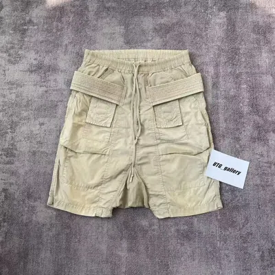 Pre-owned Rick Owens X Rick Owens Drkshdw Creatch Cargo Pod Shorts