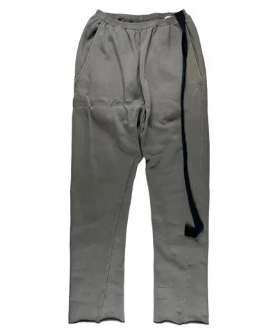 Pre-owned Rick Owens X Rick Owens Drkshdw Drop Crotch Sweatpants In Dust Grey