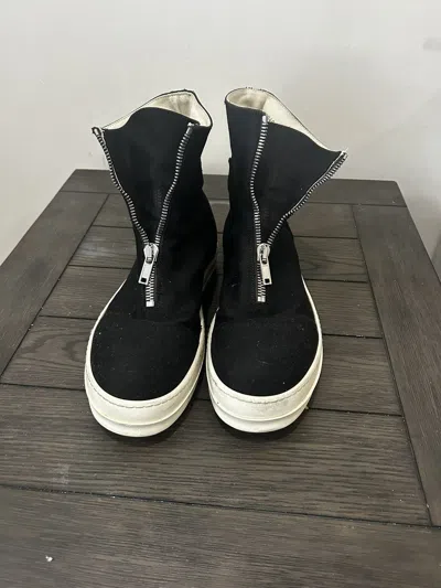 Pre-owned Rick Owens X Rick Owens Drkshdw Front Zip Ramones (size 43) Shoes