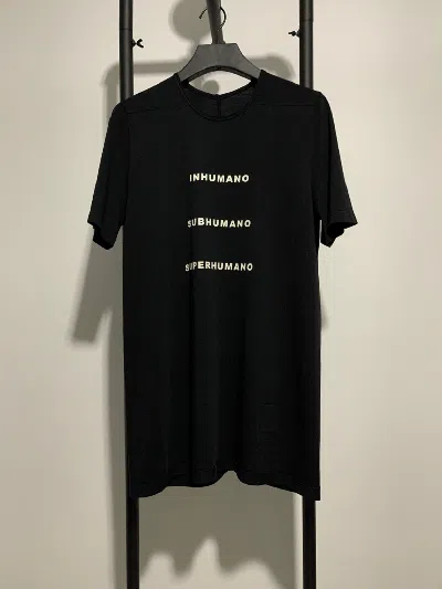 Pre-owned Rick Owens X Rick Owens Drkshdw Humano Tee