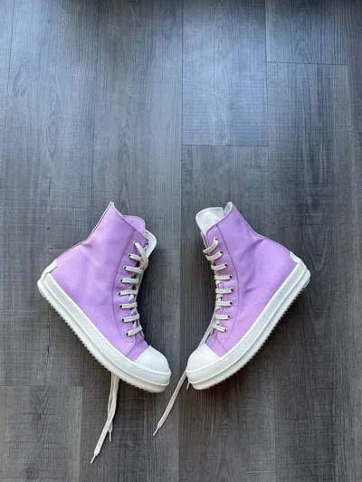 Pre-owned Rick Owens X Rick Owens Drkshdw Pink Ramones Shoes