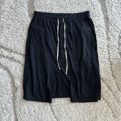 Pre-owned Rick Owens X Rick Owens Drkshdw Pod Shorts In Black