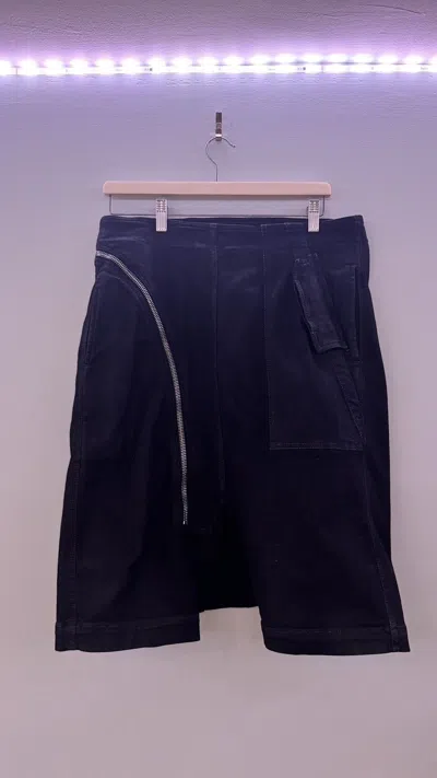 Pre-owned Rick Owens X Rick Owens Drkshdw Rick Owens Aircut Shorts