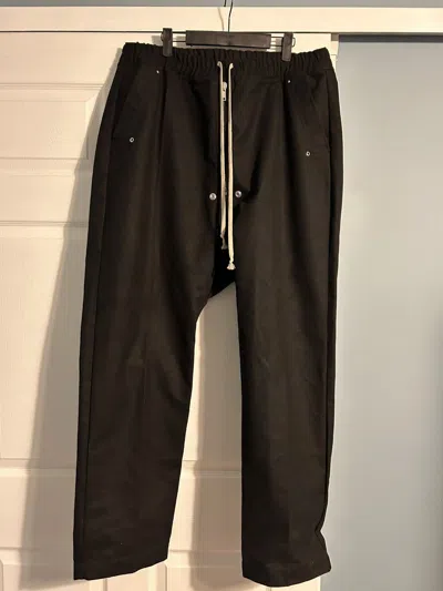 Pre-owned Rick Owens X Rick Owens Drkshdw Rick Owens Black Bela Trousers