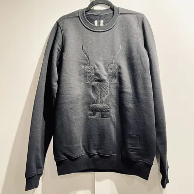 Pre-owned Rick Owens X Rick Owens Drkshdw Rick Owens Classic Logo Sweatshirt