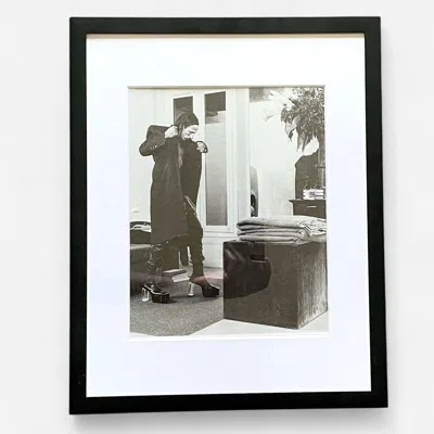 Pre-owned Rick Owens X Rick Owens Drkshdw Rick Owens Fashion Archive Cutout Framed Poster 9x11