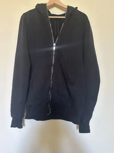 Pre-owned Rick Owens X Rick Owens Drkshdw Rick Owens Gimp Full Zip Hoodie In Black