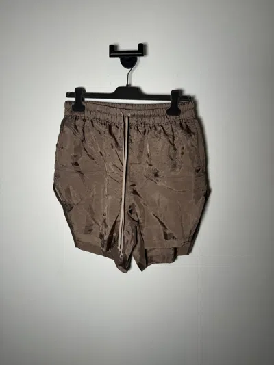 Pre-owned Rick Owens X Rick Owens Drkshdw Rick Owens Light Brown Pentaboxers Drkshdw