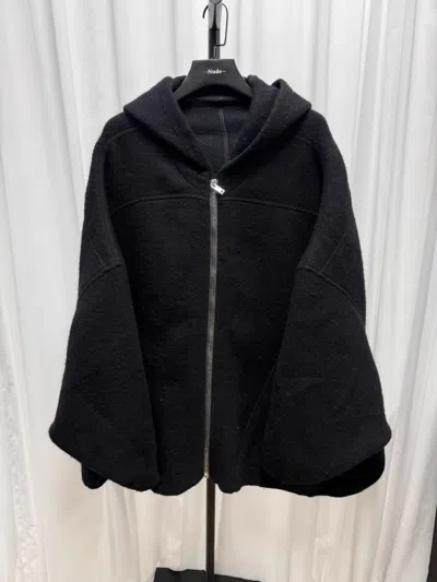 Pre-owned Rick Owens X Rick Owens Drkshdw Rick Owens Mainline Super Oversized Zip-up Hoodie
