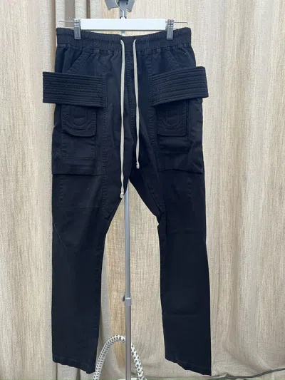 Pre-owned Rick Owens X Rick Owens Drkshdw Rick Owens Ss17 Creach Cargos In Black
