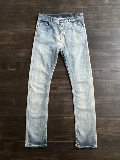 Pre-owned Rick Owens X Rick Owens Drkshdw Rick Owens Ss19 “babel” Hustler Detroit Cut Jeans