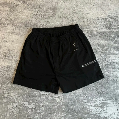 Pre-owned Rick Owens X Rick Owens Drkshdw Ss19 ‘babel' “are Friends Electric” Shorts In Black