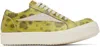 Rick Owens Hollywood Vintage Sneaks Sneakers In 3211 Acid/milk