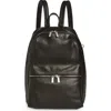 Rick Owens Zaino Leather Backpack In Black