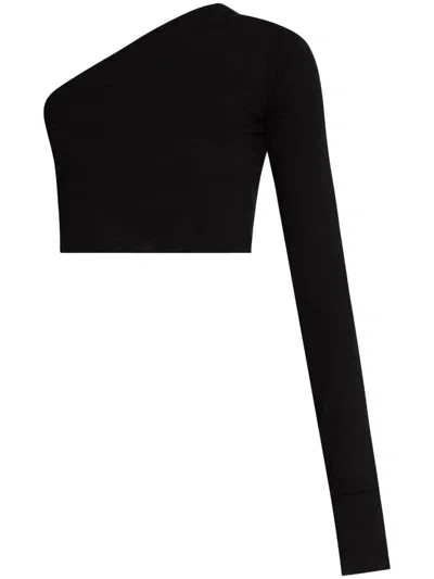 RICK OWENS ZIGGY ONE-SHOULDER TOP