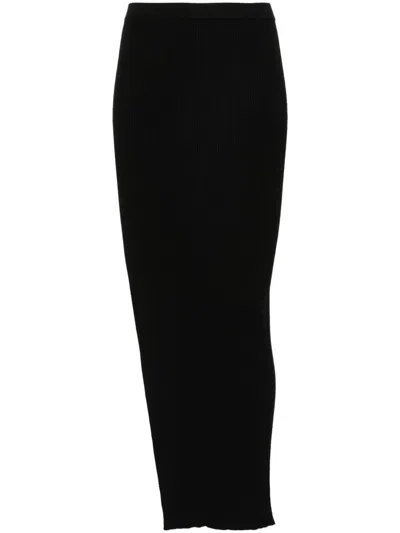 Rick Owens Ziggy Skirt In Black