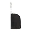 Rick Owens Black Concordians Hook Wallet In Black