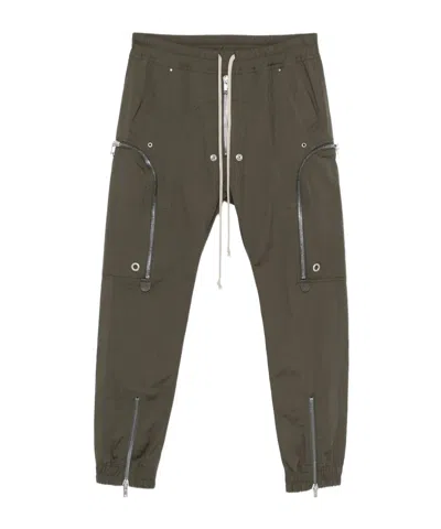 RICK OWENS RICK OWENS BAUHAUS ZIP-DETAIL DRAWSTRING TROUSERS
