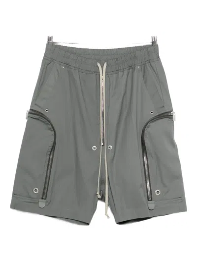 Rick Owens Shorts Mit Reissverschlussdetail In Gray