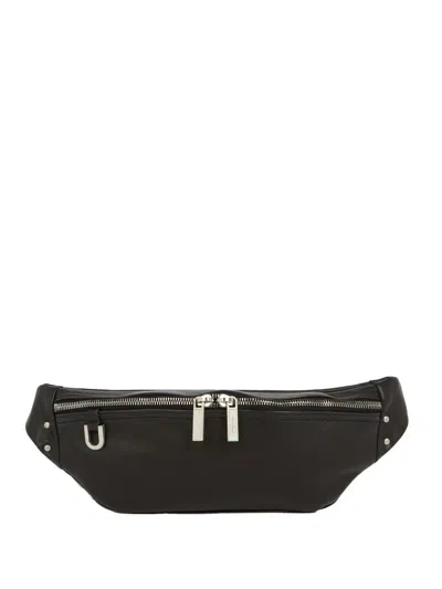 Rick Owens Zip-fastening Belt Bag In Black