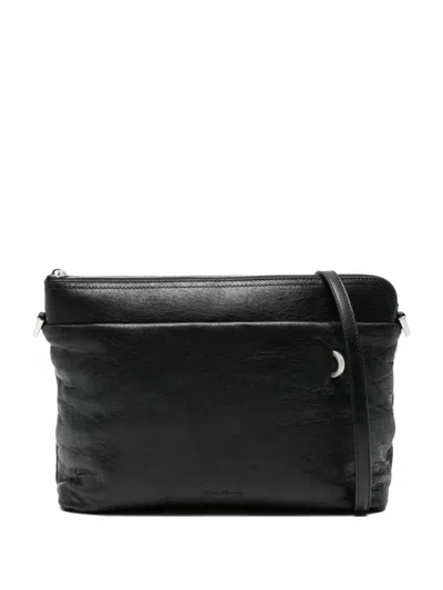 Rick Owens Zip-fastening Shoulder Bag In Black