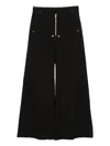 Rick Owens Zip-fly Button Trousers In Black