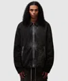 Rick Owens Zip Front Jacket In Dust