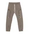 Rick Owens Slim Fit Cargo Trousers With Zipper And Snap In Brown