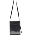 Rick Owens Zip Shoulder Bag In Black
