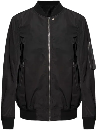 RICK OWENS ZIP-UP FLIGHT JACKET
