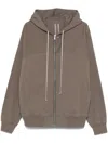 Rick Owens Windbreaker Loose Fit Hooded Sweatshirt In 中性色