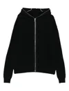 Rick Owens Mens Black Gimp Oversized Stretch-woven Hoody In Black