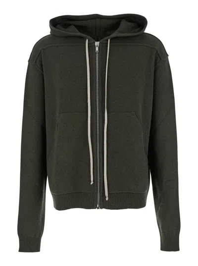 RICK OWENS ZIP-UP HOODIE