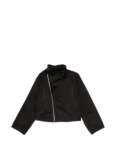 Rick Owens Zip-up Jacket In Black