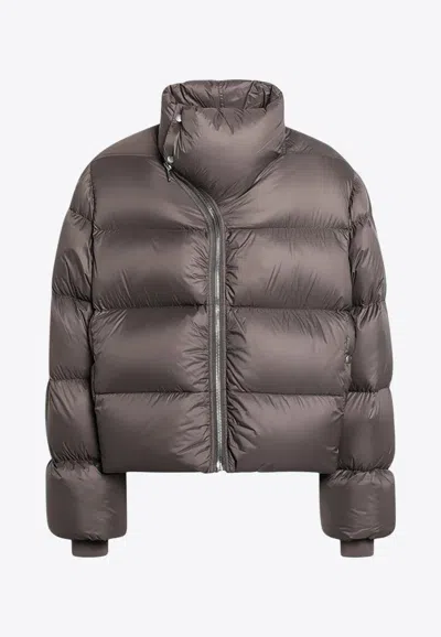 RICK OWENS ZIP-UP PADDED DOWN JACKET