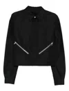 Rick Owens Tour Alice Shirt Jacket In Black