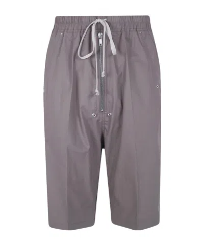 RICK OWENS RICK OWENS CARGO ZIP SHORTS