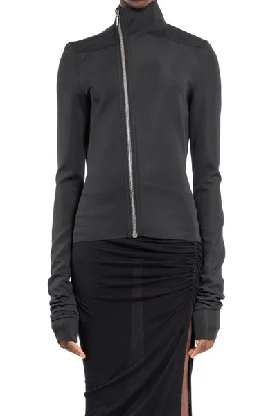 Rick Owens Woman Black Sweatshirts