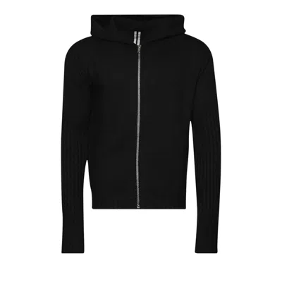 Pre-owned Rick Owens Zipped Hoodie 'black' | Men's Size Xl