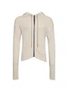 Rick Owens Zipped Hoodie Sweater Dinge
