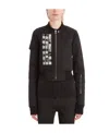 Rick Owens Zipper Casual Jacket In Black
