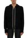 Rick Owens Classic Flight Leather Bomber In Black