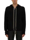 Rick Owens Classic Flight Bomber Jacket In Black