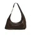 Rick Owens Zipper Shoulder Bag In Black