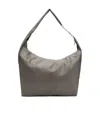 Rick Owens Zipper Shoulder Bag In Gray