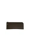 Rick Owens Zipper Wallet In Black